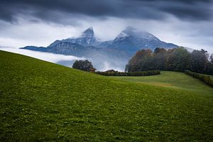Watzmann dans le brouillard