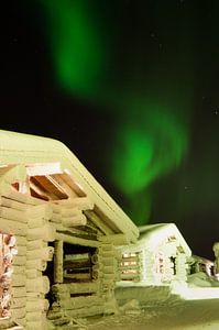 Nordlicht - Iso Syöte - Finnland - Lappland von Erik van 't Hof