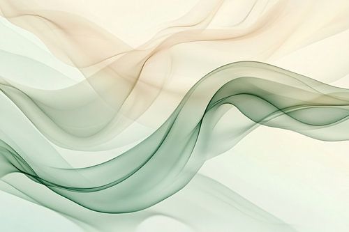 Zacht vloeiende abstracte vormen