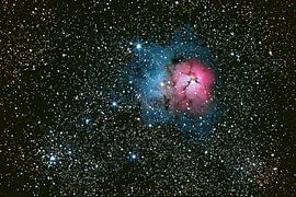 Trifid Nebula - Messier 20 by Monarch C.