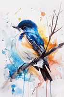 Kleurrijk Vogel Portret