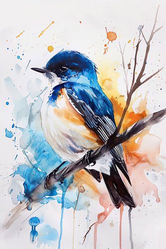 Colourful Bird Portrait