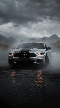 Silberner Hengst von John Dan