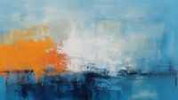 Wall design orange