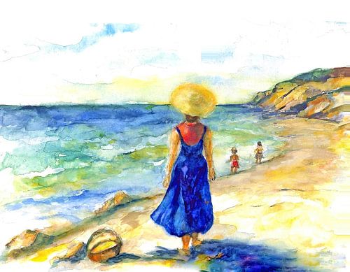 Zum Strand an der Algarve (Portugal )