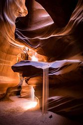 Chute de sable