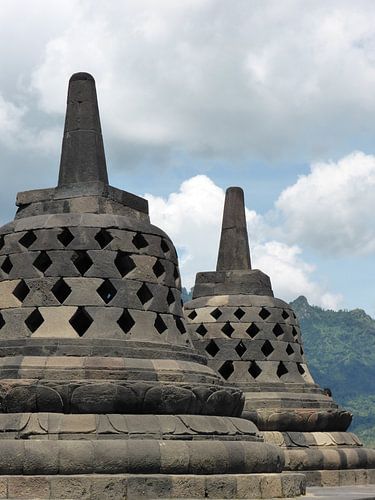 De Borobudur op Java,