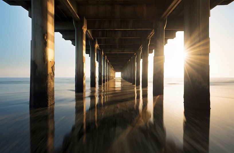 Pier van fernlichtsicht