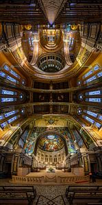 Panorama vertical de la basilique de Sainte-Thérèse de Lisieux sur Hans Kool