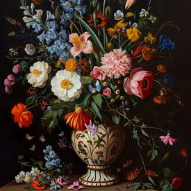 Bloeiende Stilte van Isabel's Canvas