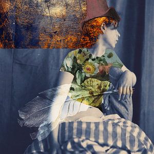 Woman with red hair