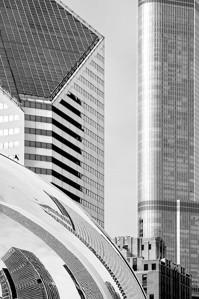 Skyline von Chicago. von Rick Nederstigt