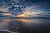 schöner Sonnenuntergang an der niederländischen Küste von gaps photography Miniaturansicht