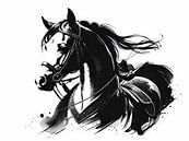 The escaping horse as an illustration by A.D. Digital ART thumbnail