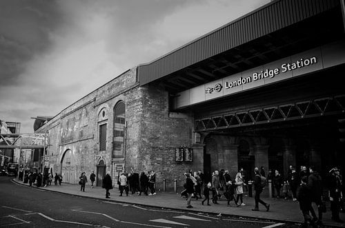 London Bridge Station van Arjen van de Belt