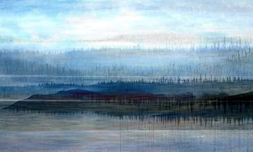 Blue silence by Anita Snik-Broeken