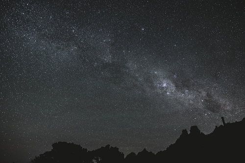 Mount Taranaki onder de Sterren: Een Kosmisch Spektakel