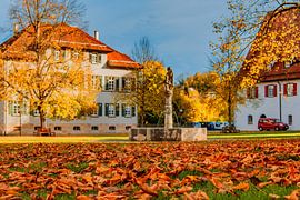 Baden-Württemberg : Jardin du monastère de Blaubeuren sur Photoart-Naegele