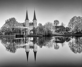 Ochtendstilte bij de Oostpoort