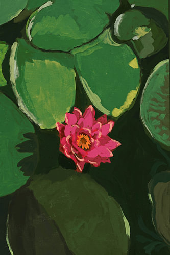 Pink Lilly Impressions No 02 von Treechild