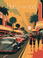 "Hollywood Glamour: Nostalgie des alten Films"