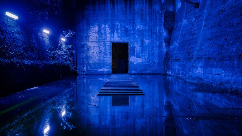 Blue Exit par Kilian Schloemp