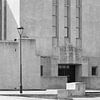 Entrance main building of Radio Kootwijk by Ebelien