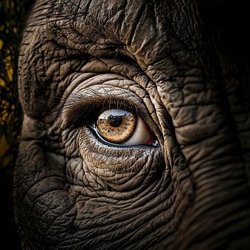 Elefantenauge'Auge von Luc de Zeeuw