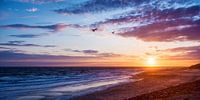 Zeeland Beach at sunset
