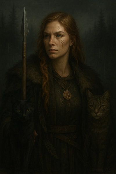 The Woman Who Bears the Signs by By Vlinder