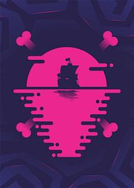 PIRATEN ANIME SILHOUETTE von Taufan Heriyansyah