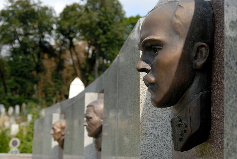 Likhakivsky Cemetery. by Richard Wareham