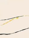 Black with gold lines by On Your Wall thumbnail