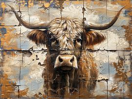 Fragmente des Vergessens - Schottische Highlander in Aquarell