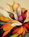 Abstracte flora vormen van Bert Nijholt thumbnail
