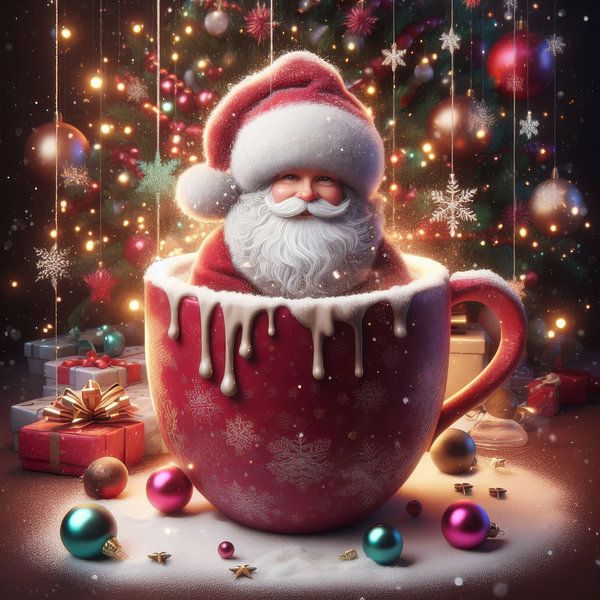 Kerstman&#039;s Knusse Beker van Laly Laura