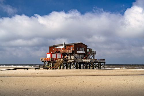 On the beach at St Peter-Ording