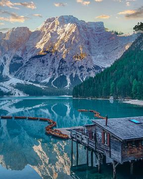 Lago di Braies by Alexandra Goldbach