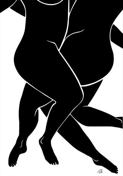 Lovers Black by Pictufy Studio II