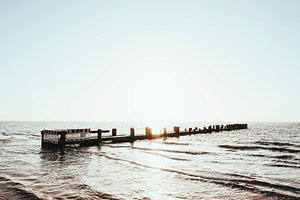 Badebrücke auf Föhr