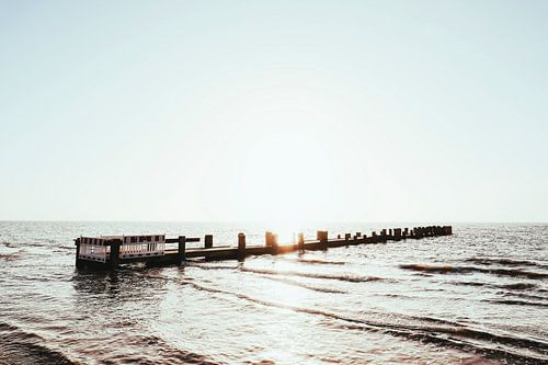 Bathing bridge on Föhr