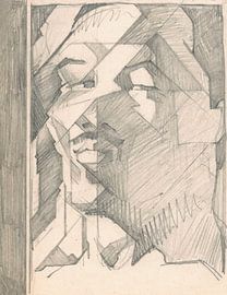 Reijer Stolk - Kopf eines Mannes mit Schnurrbart (1906) von Peter Balan