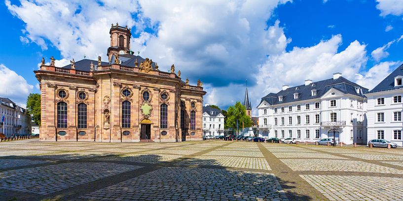 Ludwigskirche in Saarbrücken by Werner Dieterich