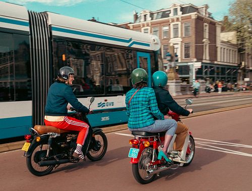 Retro Amsterdam van Mitchell Hélant Muller