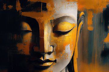 Meditating Buddha by Yorick