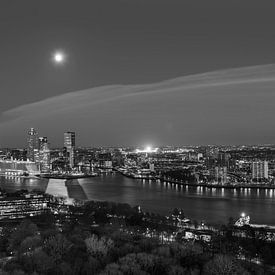 super panorama Rotterdam by Nico Dam