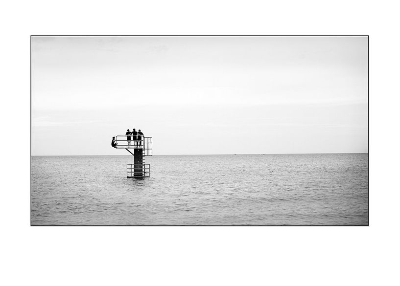 4 friends in the Atlantic by Ron Poppes