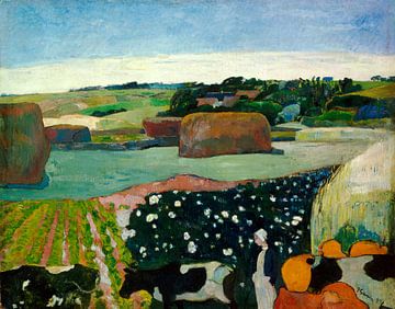 Heuschober in Bretagne, Paul Gauguin