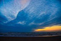 Storm aan zee