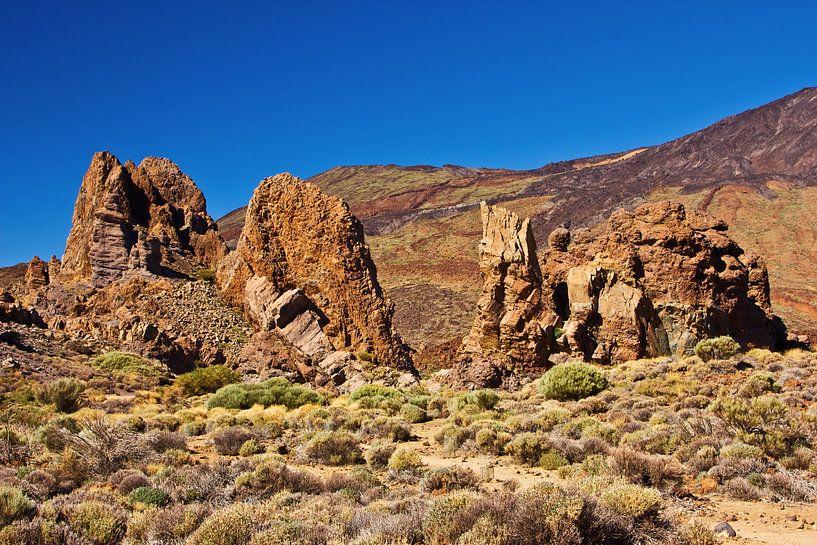Formation rocheuse dans le parc national du Teide par Anja B. Schäfer